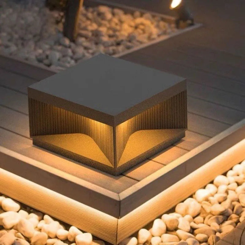 LuxoBox LED Garten-Pfeilerleuchte