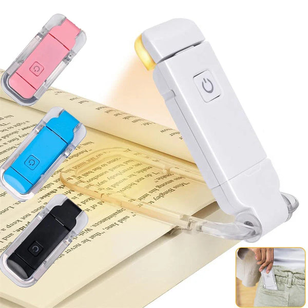 LumiFlex - Tragbare dimmbare LED-Leselampe mit USB-Akku