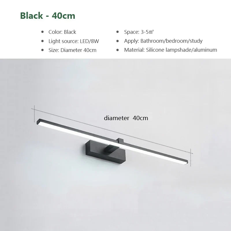 LumiLine LED-Wandlampe für Badezimmer