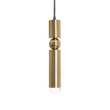 Luxe Aurea Goldene Pendelleuchte – Minimalistische LED-Deckenlampe