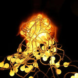 LumiGlobe 10M Kleine Kugel-Lichterkette – USB/Batterie