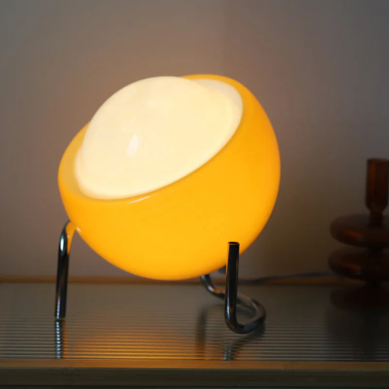 LumiEgg Retro Bauhaus Tischlampe