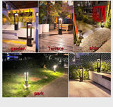 LumiPad Moderne LED Gartenlampe – Minimalistisches IP55 Außenlicht für Garten, Einfahrt, Hof & Landschaft