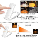 LumiFlex - Tragbare dimmbare LED-Leselampe mit USB-Akku