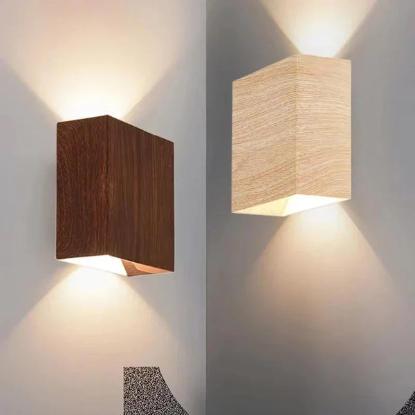 NORDLUM NaturLite LED-Wandleuchte