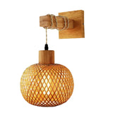 SolBambu Wandlampe – Handgeflochtene Bambuslaterne für Moderne Naturräume