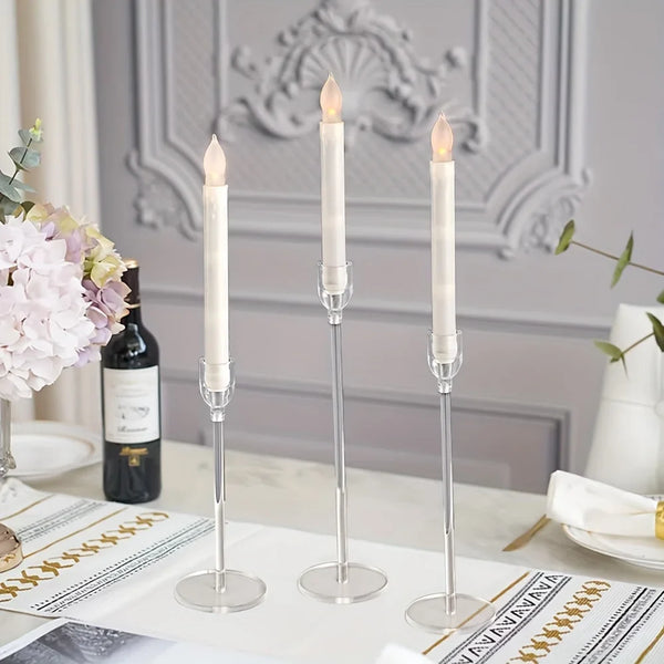LumenAcry Acryl-Kerzenhalter Set (3-teilig)