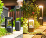 LumiPad Moderne LED Gartenlampe – Minimalistisches IP55 Außenlicht für Garten, Einfahrt, Hof & Landschaft