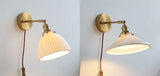 Kyotaro Wandleuchte – Japanische Keramik-Wandlampe mit LED-Kompatibilität