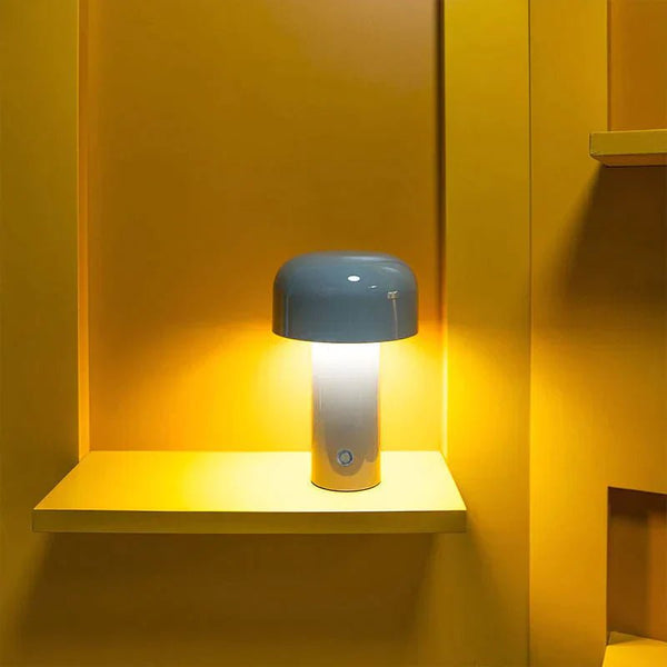 Italienische kabellose Pilz-Tischlampe