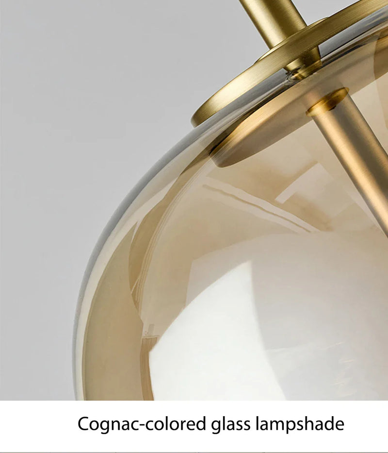 LumiGlow – Elegante Pendelleuchte aus Glasstein mit LED