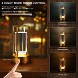 LumiCrystal Touch LED Kristall Tischlampe