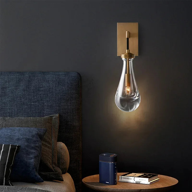 RainGlow Designer-Wandleuchte