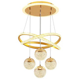LumaCrest LED Pendelleuchte – Modernes Art Deco-Design für Esszimmer und Wohnzimmer