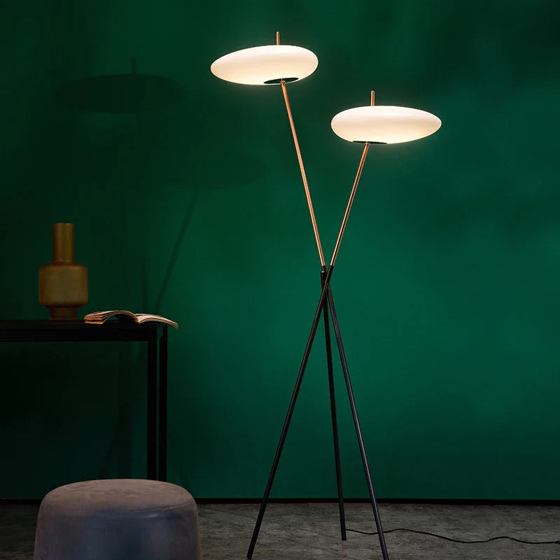 Nordische Design LED Stehlampe – Moderne Minimalistische Stehleuchte für Wohnzimmer, Esszimmer & Schlafzimmer