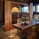 ZenGlow Wabi-Sabi LED Stehlampe – Nordisches & Japanisches Design für eine Ruhige Atmosphäre