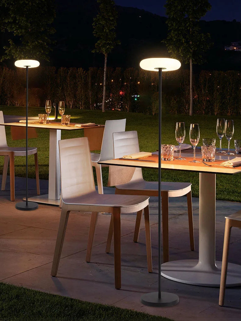NordiGlow Minimalistische Solar Bodenlampe
