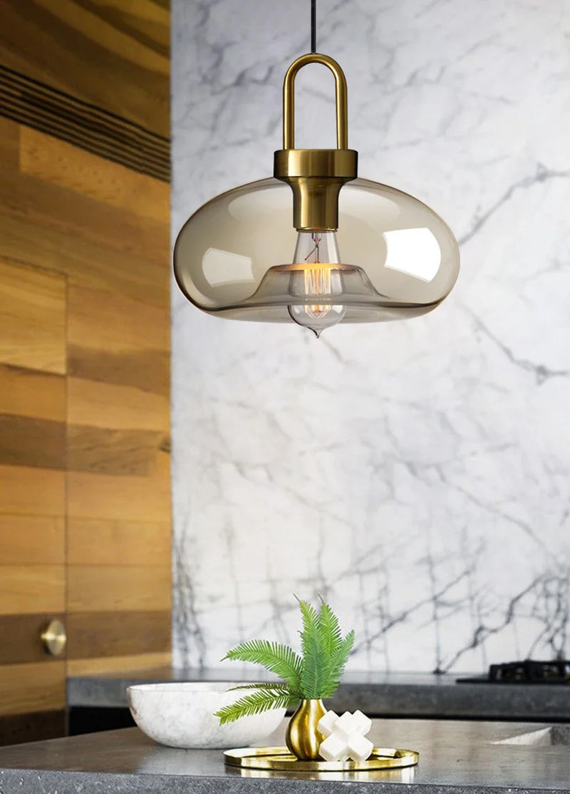 LumiLoft Glas Pendelleuchte