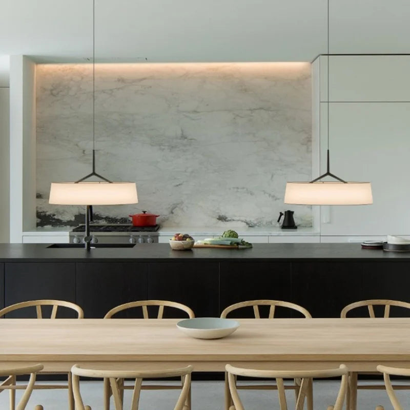 CircoLuce: Moderne Minimalistische LED Stoff-Hängeleuchte