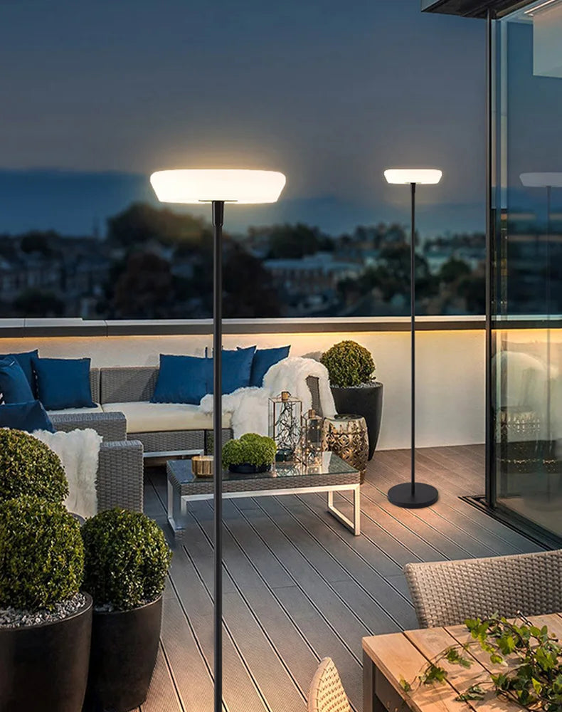 NordiGlow Minimalistische Solar Bodenlampe