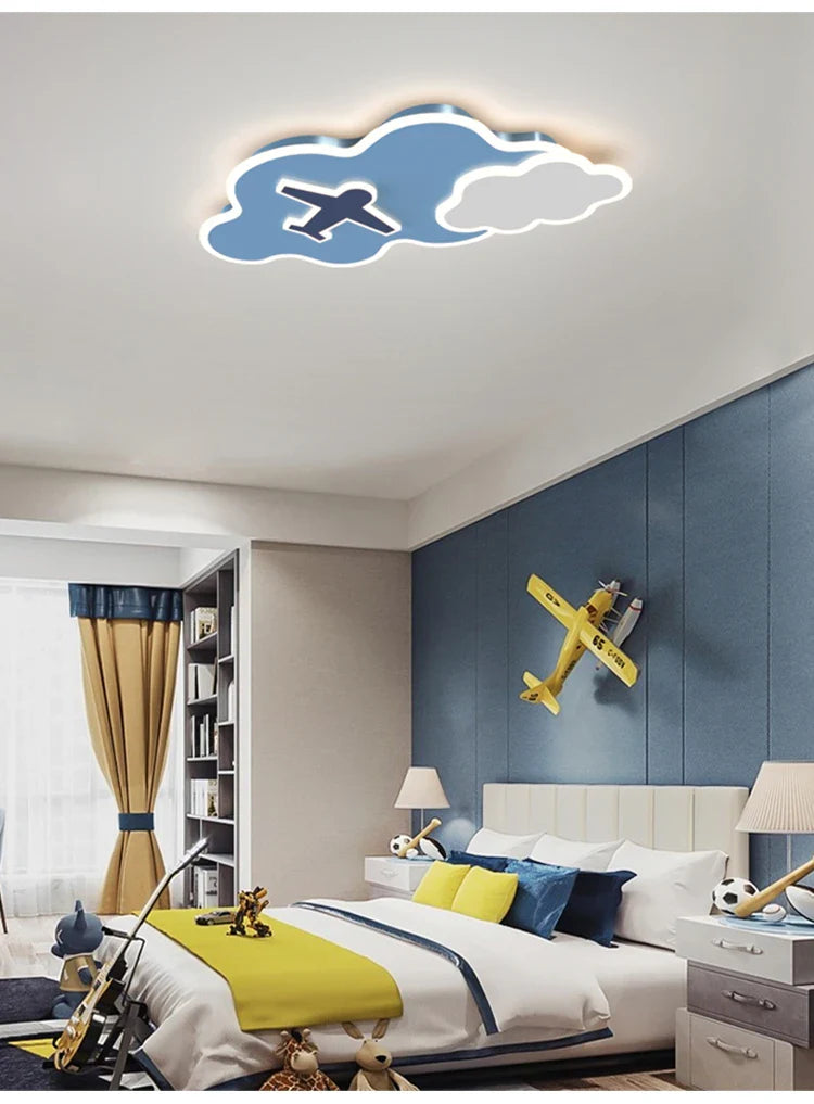 CosmoGlow LED Astronauten Wolken-Deckenleuchte