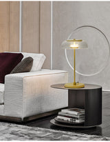 Aurélo – Designer Tischlampe aus Glas mit LED & Postmodernem Stil