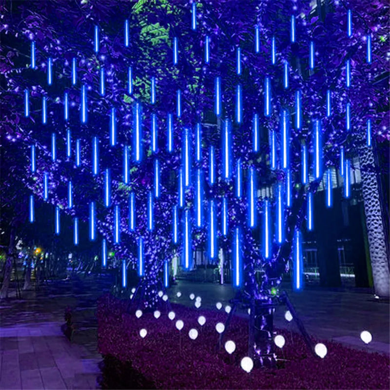 SternFall 50cm LED Meteorregen-Lichterkette,  Weihnachtsbeleuchtung
