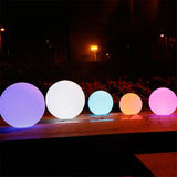 LumiGlow LED Gartenkugel – 16 Farben, Fernbedienung & Wiederaufladbar