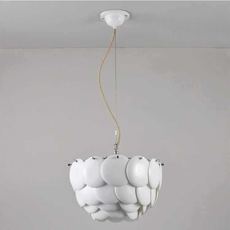 Französischer Handgefertigter Luxus-Keramikkronleuchter