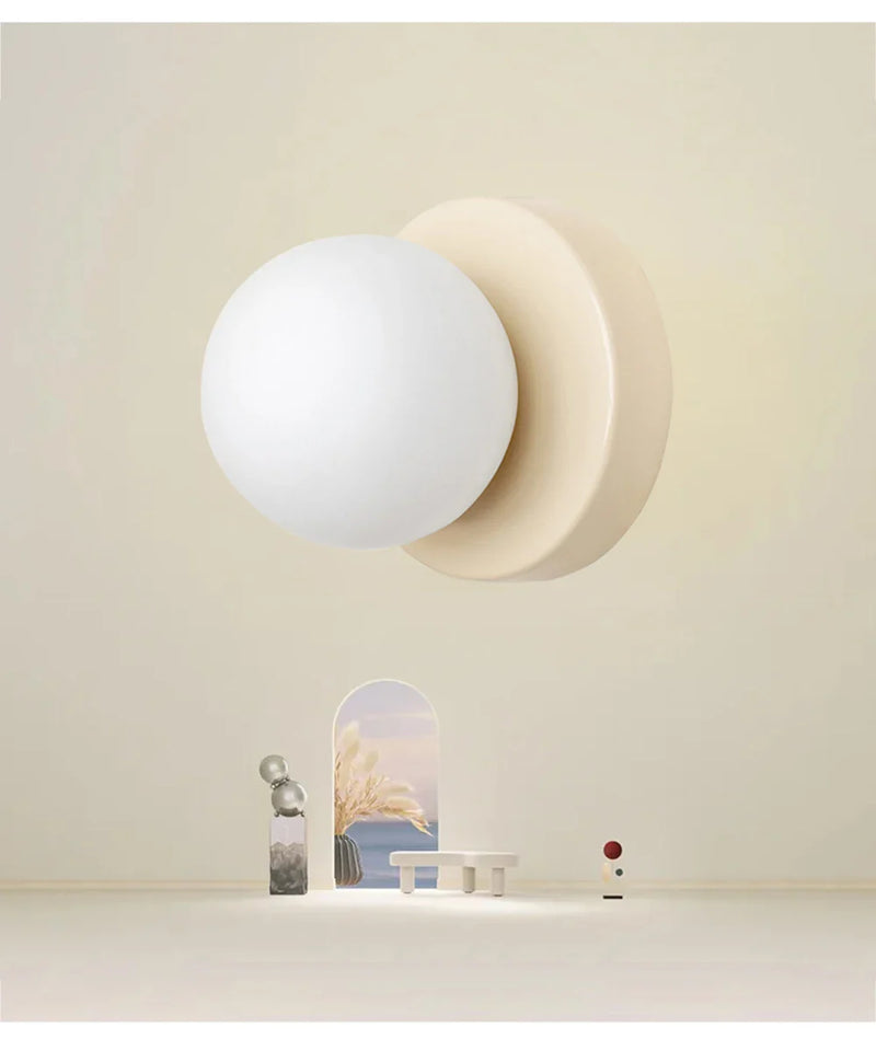LumiGlobe – Moderne skandinavische Pendelleuchte mit Glasschirm