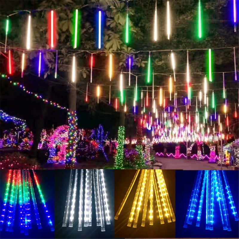 SternFall 50cm LED Meteorregen-Lichterkette,  Weihnachtsbeleuchtung