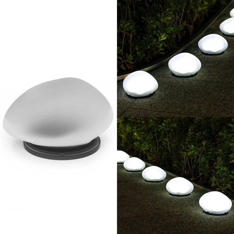 LUXGLOW Solar-Kiesel Außenleuchte