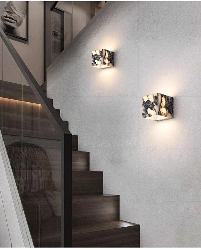 LUMARIS MarbleGlow LED Wandleuchte