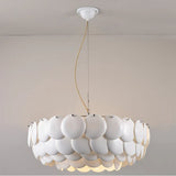 Französischer Handgefertigter Luxus-Keramikkronleuchter