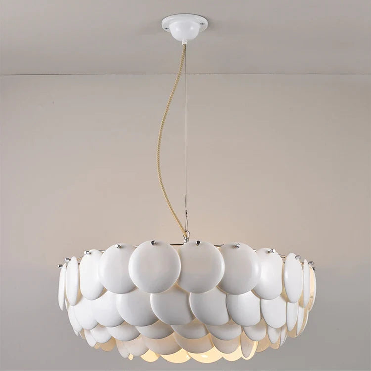 Französischer Handgefertigter Luxus-Keramikkronleuchter