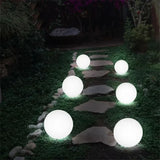LumiGlow LED Gartenkugel – 16 Farben, Fernbedienung & Wiederaufladbar