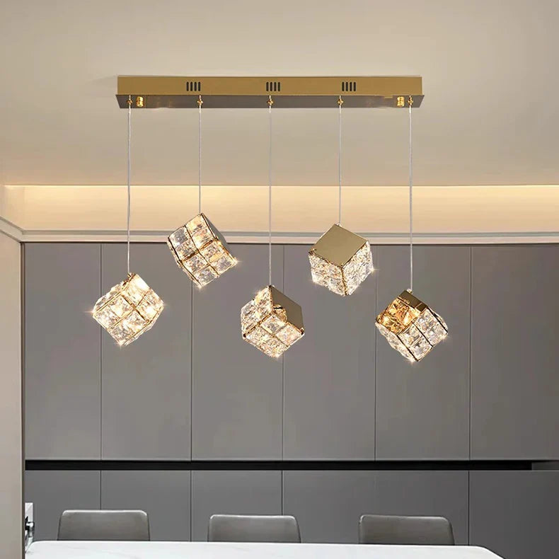 LuxeLicht Kristallen Trap Hanglamp