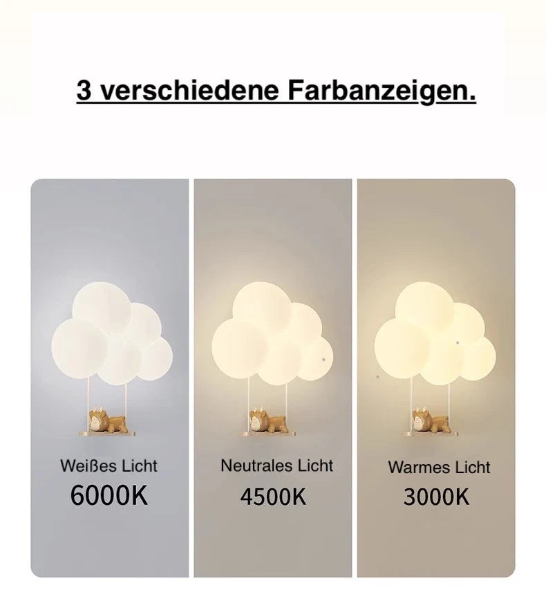 WonderGlow LED Kinder-Wandlampe