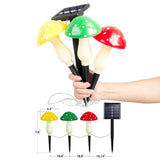 LUMIGLOW Solar-Pilz-Lichterkette