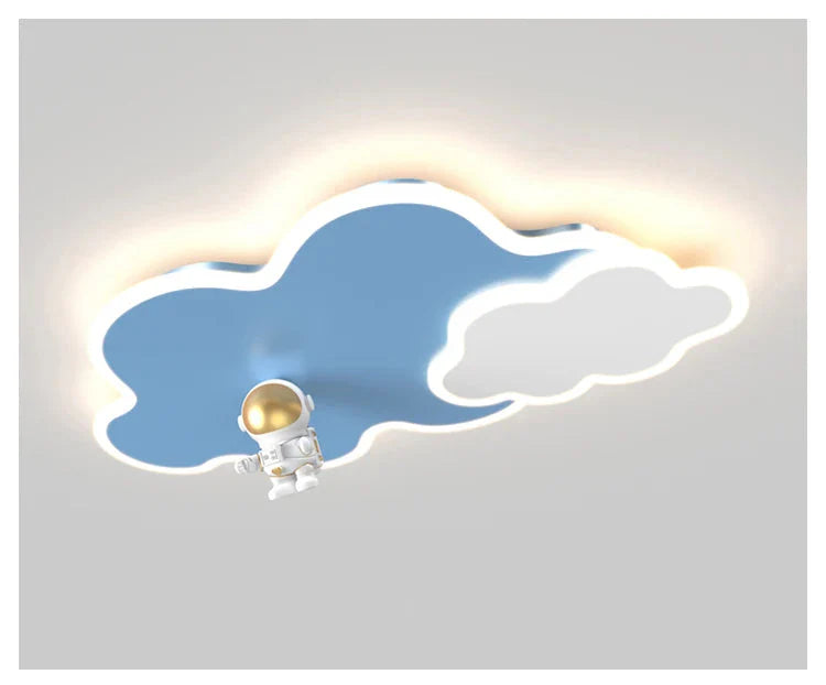 CosmoGlow LED Astronauten Wolken-Deckenleuchte