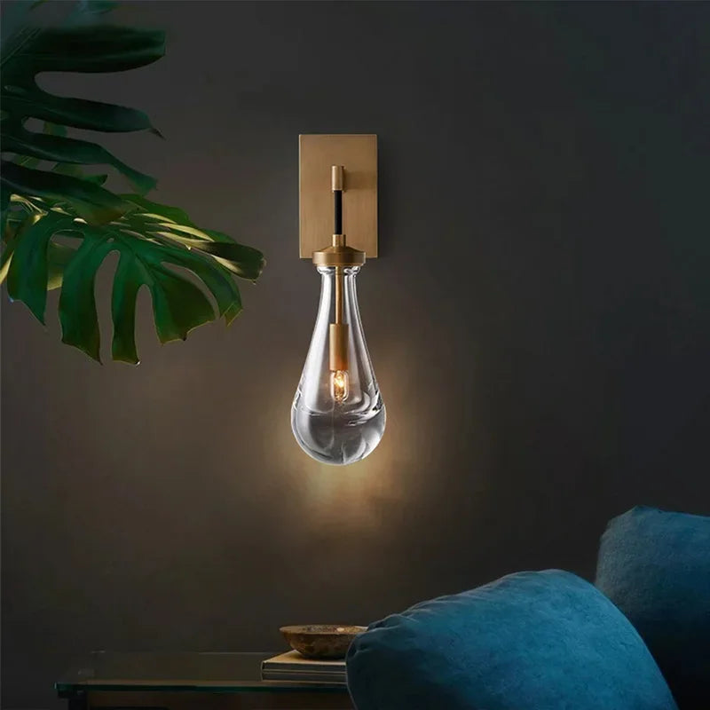 RainGlow Designer-Wandleuchte