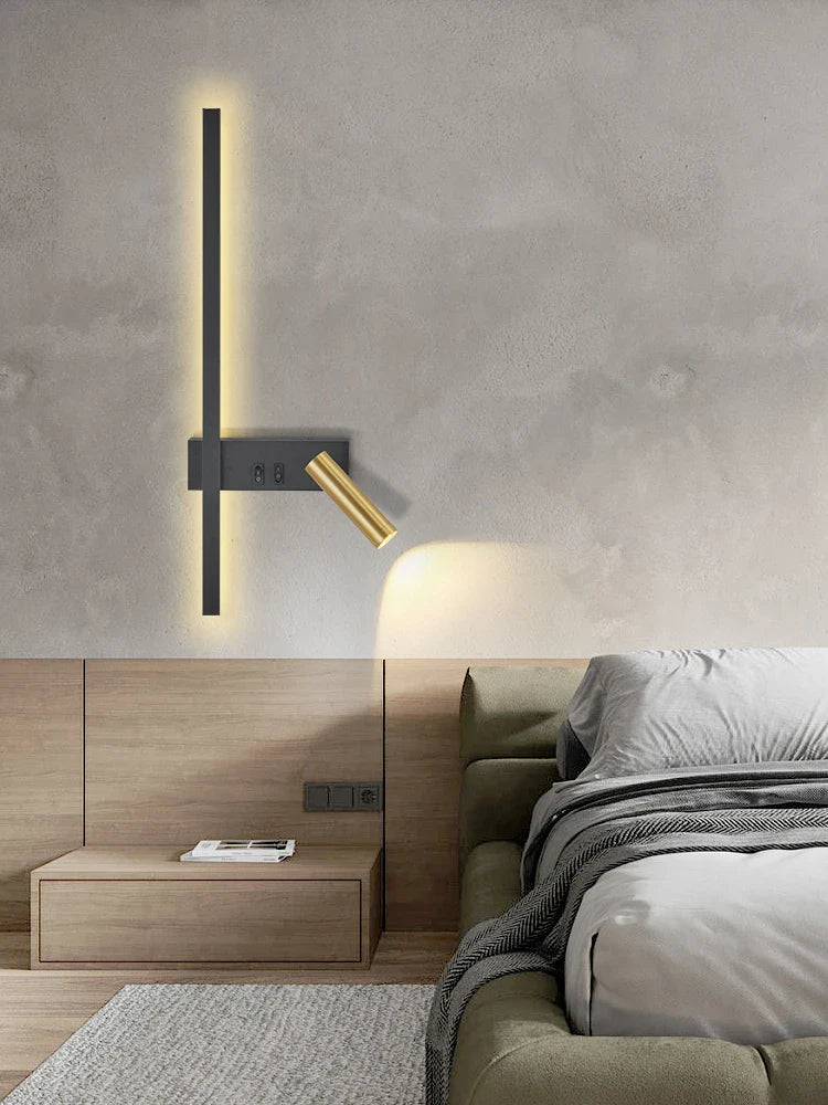 AuroraLuma Nordic Dual LED Wandleuchte
