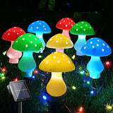 LUMIGLOW Solar-Pilz-Lichterkette