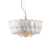 Französischer Handgefertigter Luxus-Keramikkronleuchter