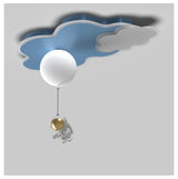 CosmoGlow LED Astronauten Wolken-Deckenleuchte