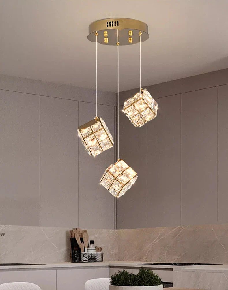 LuxeLicht Kristallen Trap Hanglamp