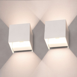 Würfellichter | LED-Wandlampen | 2 Stück