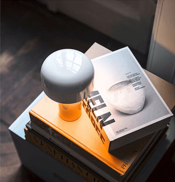 Italienische kabellose Pilz-Tischlampe