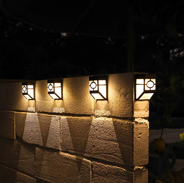 Solar-LED-Wandleuchte – Nachhaltige Außenbeleuchtung mit Stil