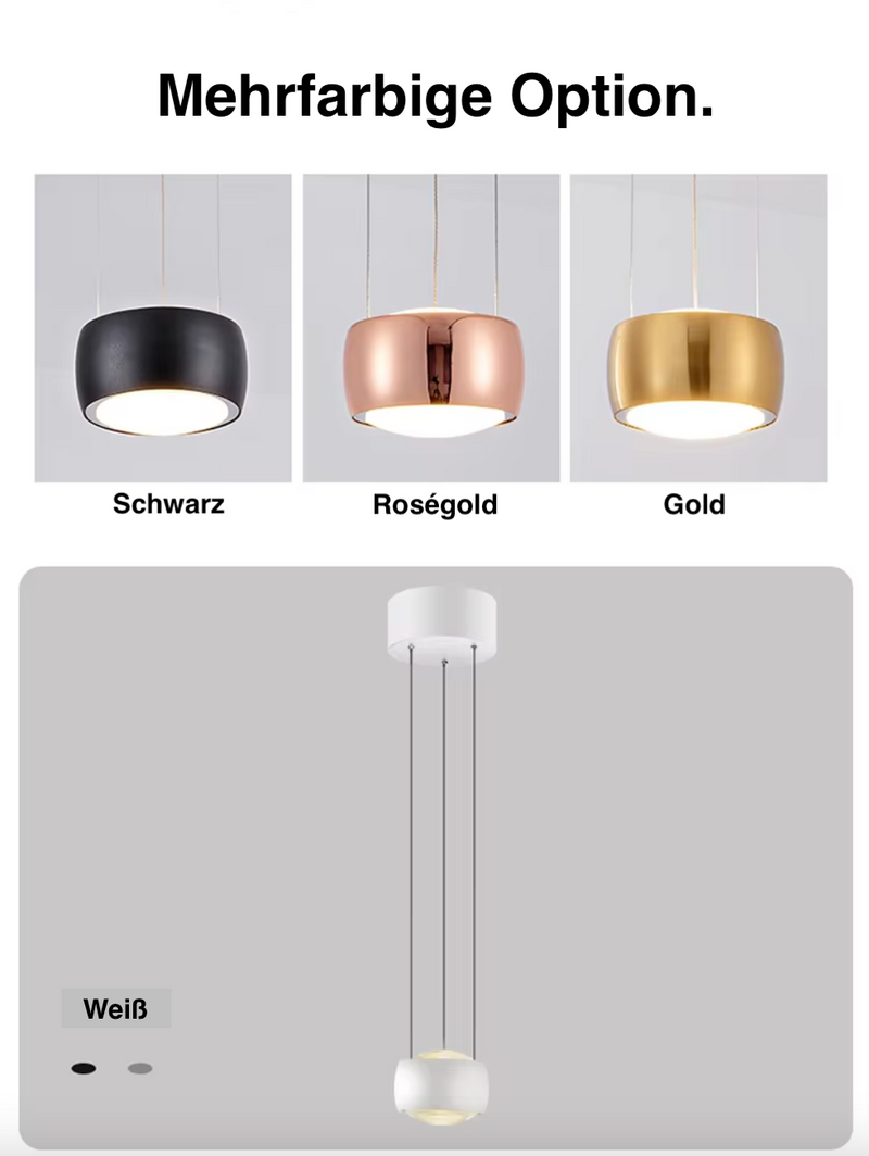Moderne Eleganz Hängelampe – Luxusbeleuchtung für Jeden Raum